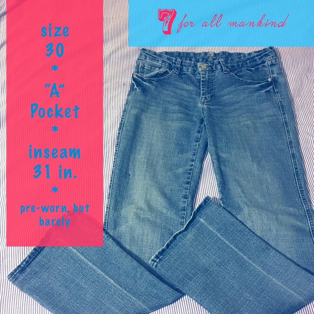 7 For All Mankind/7FAM A-Pocket jeans